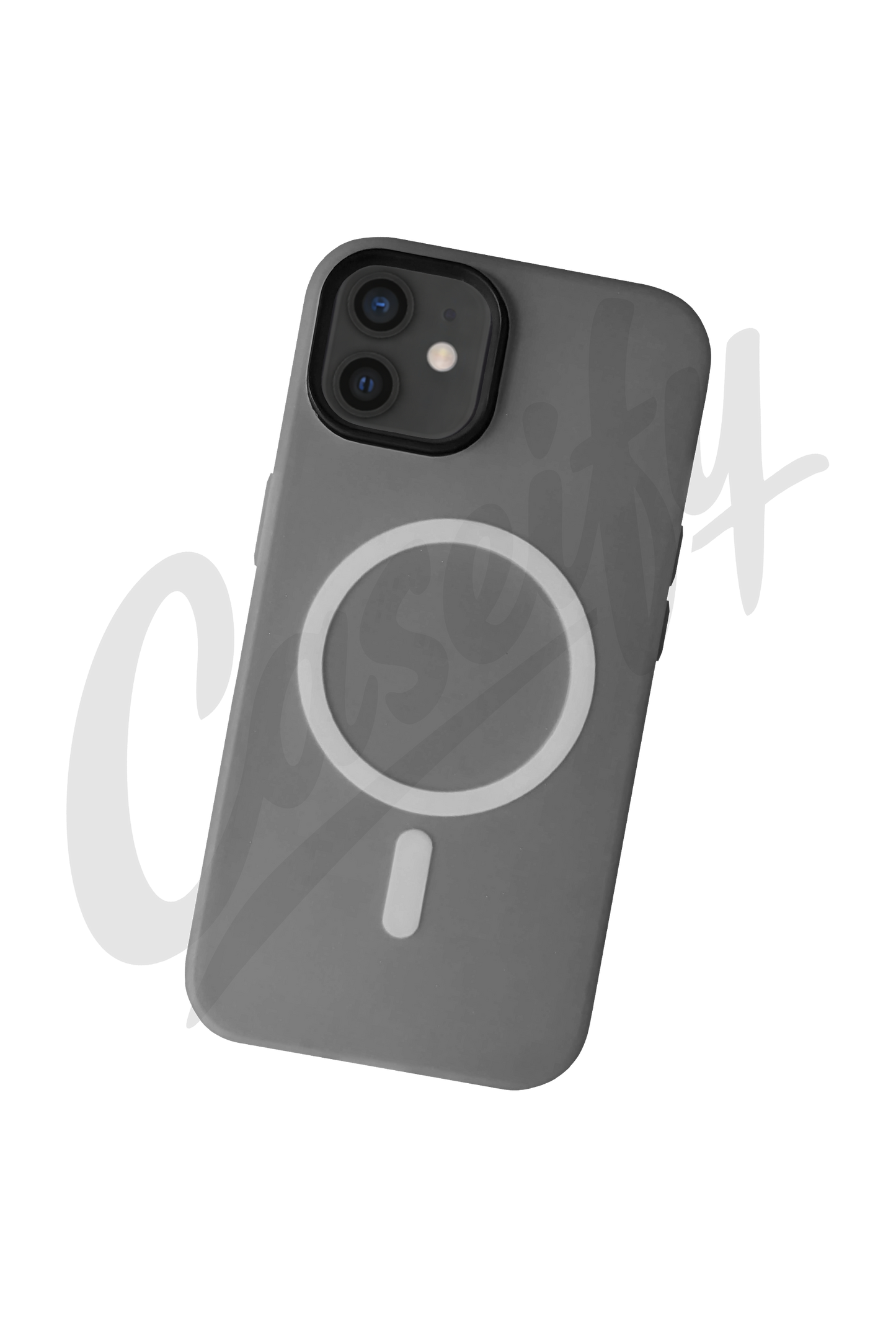 Grey Magnetic Silicone Case
