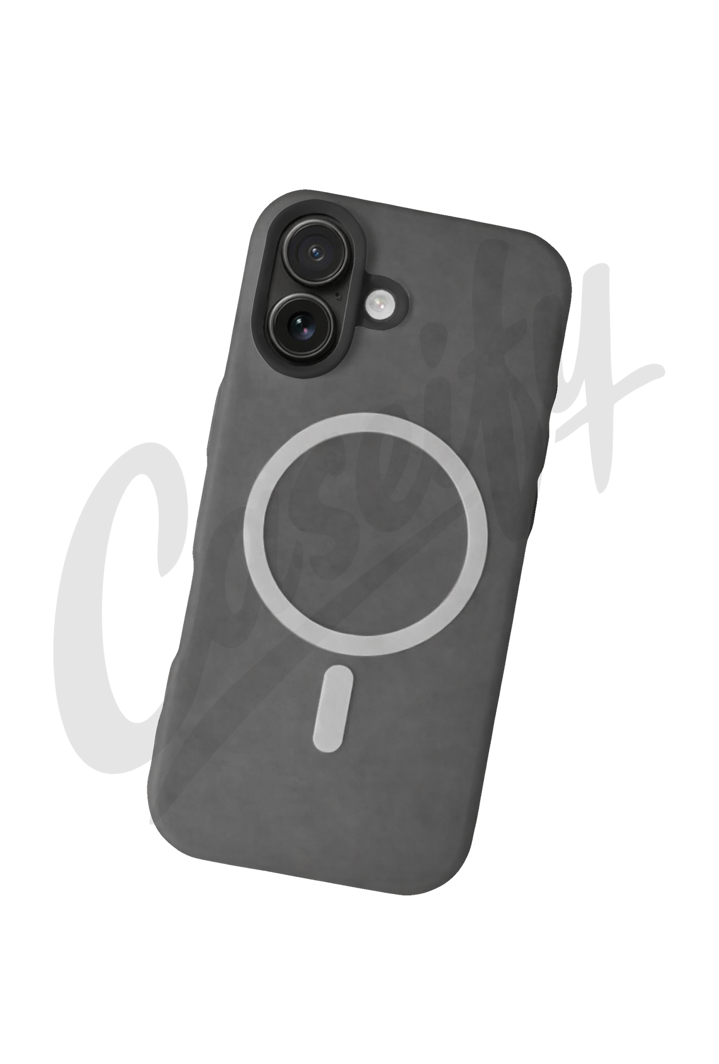 Grey Magnetic Silicone Case
