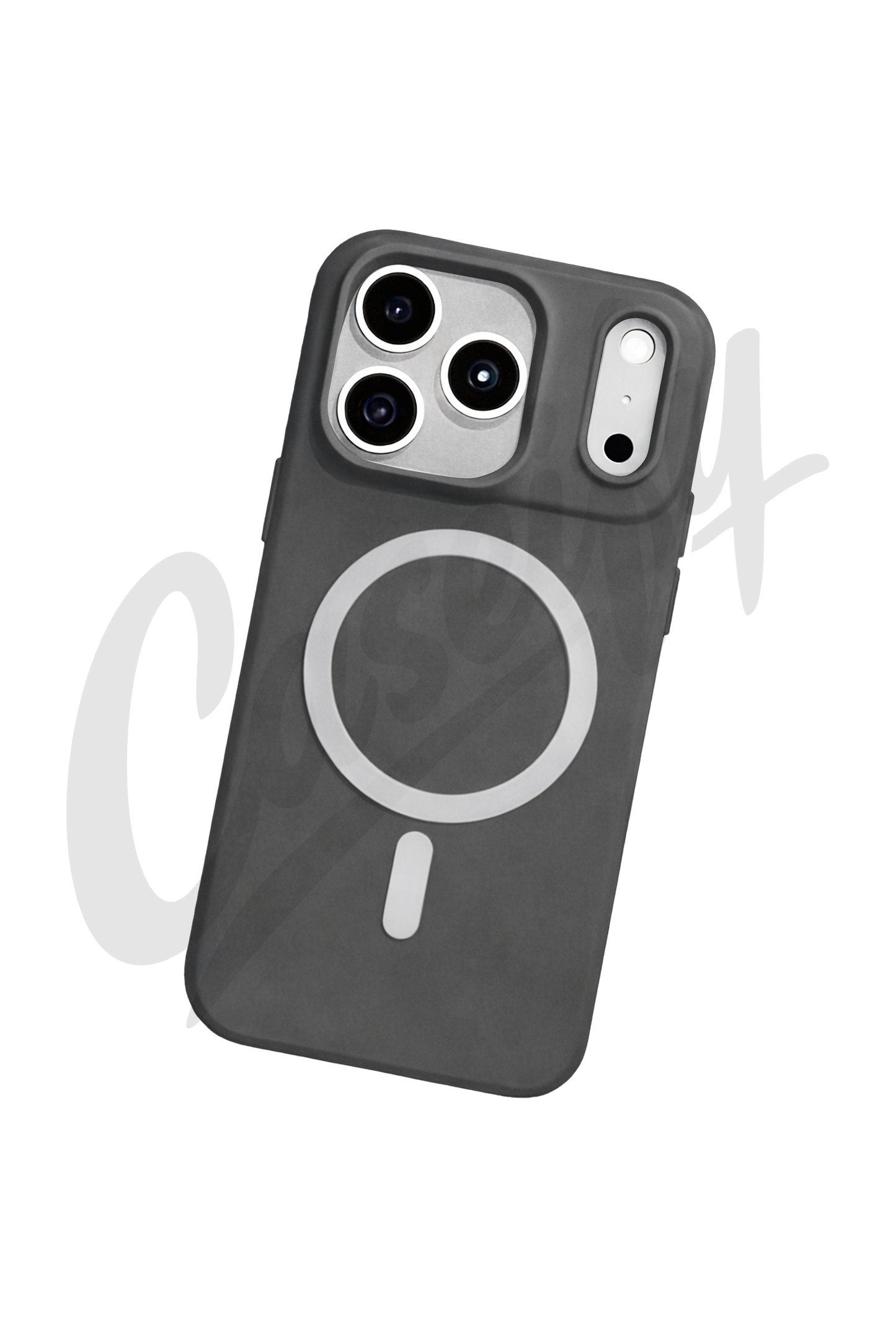 Grey Magnetic Silicone Case