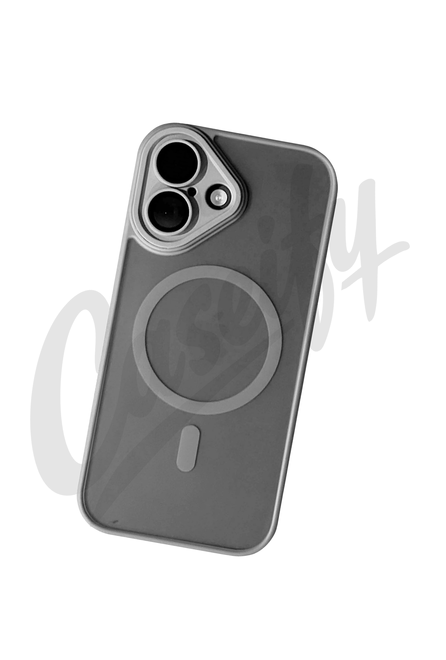 Grey Matte Magnetic Case