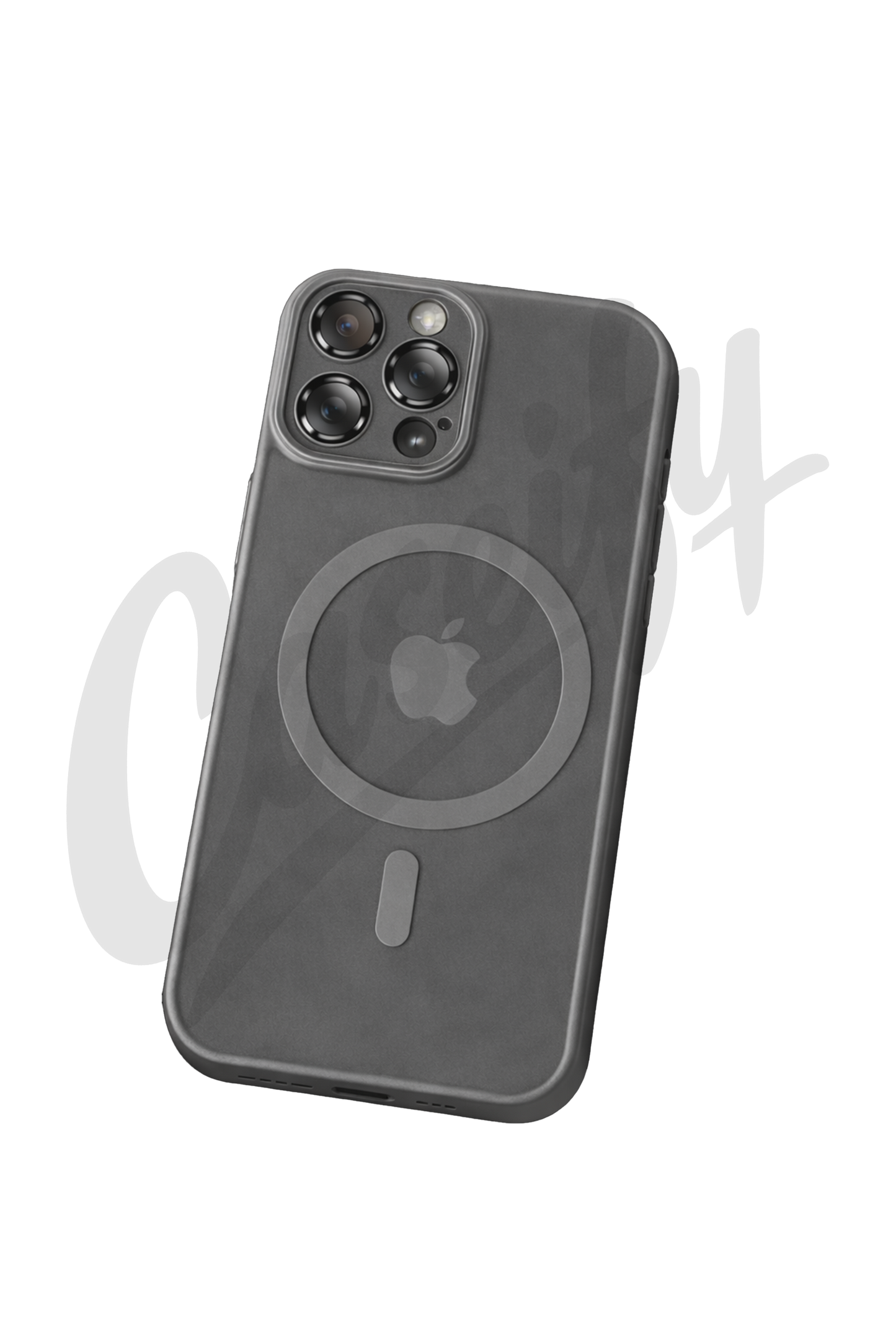 Grey Matte Magnetic Case