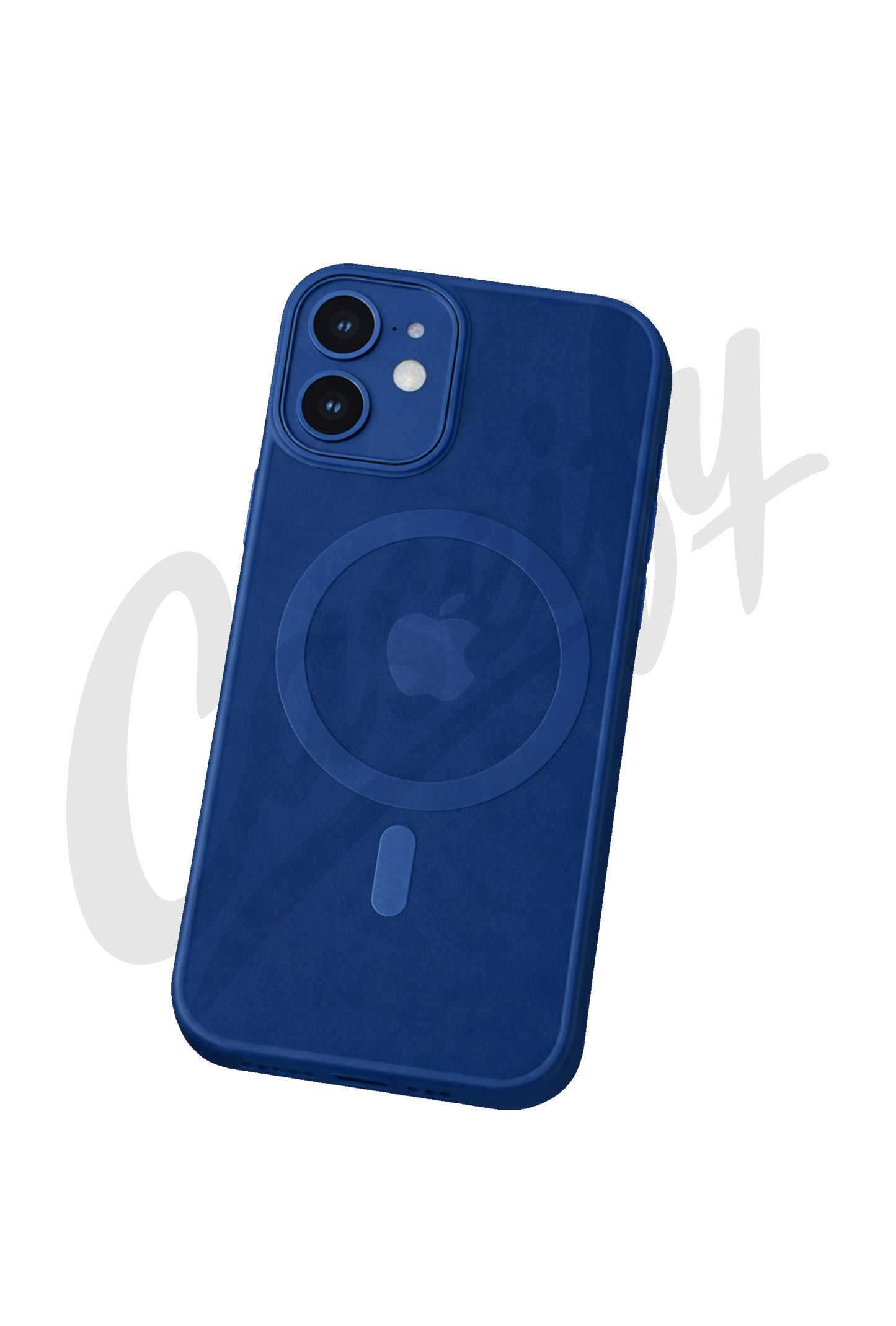 Navy Matte Magnetic Case