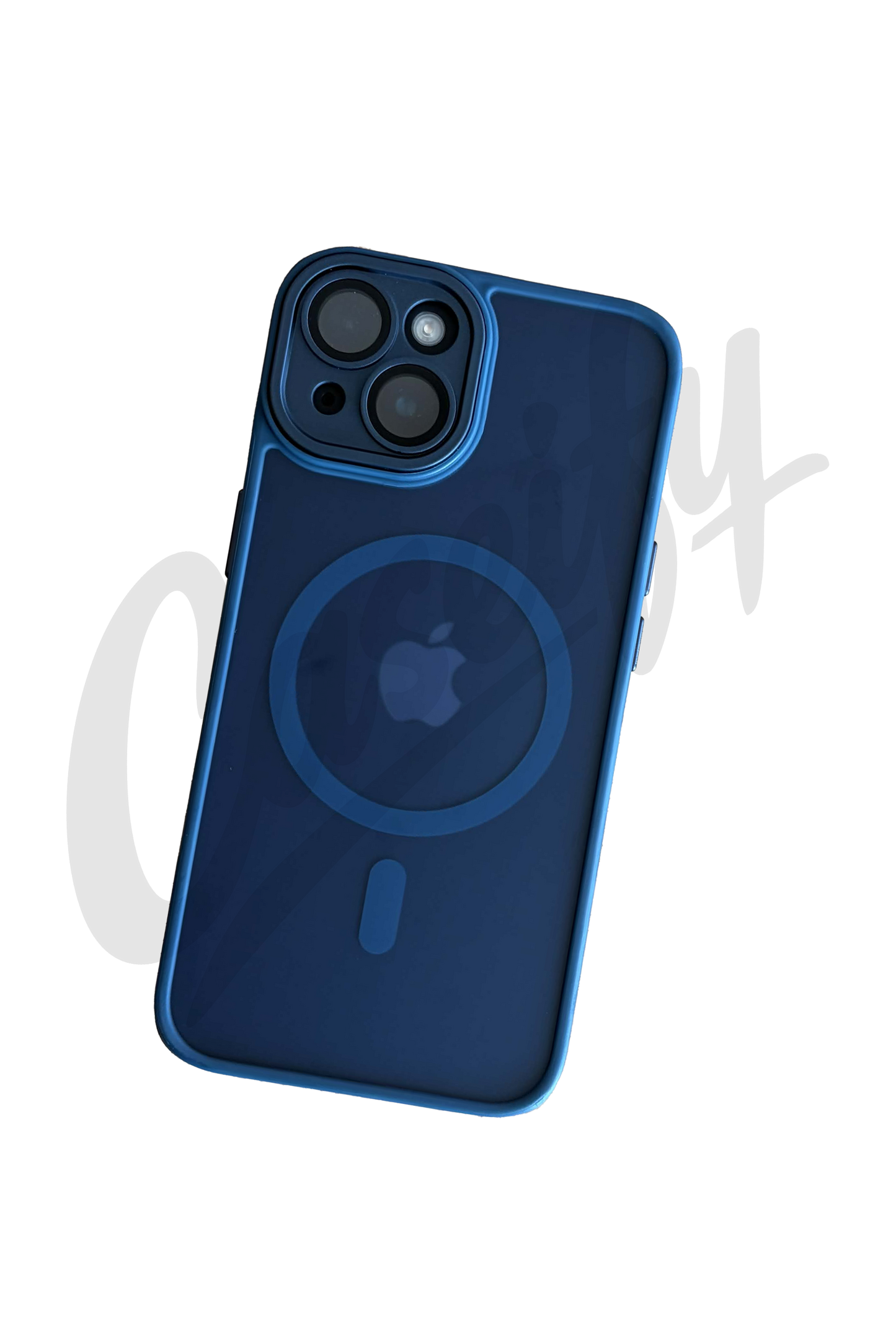 Navy Matte Magnetic Case
