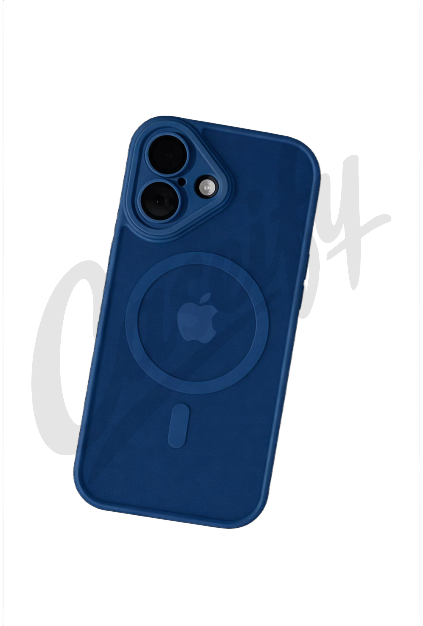 Navy Matte Magnetic Case