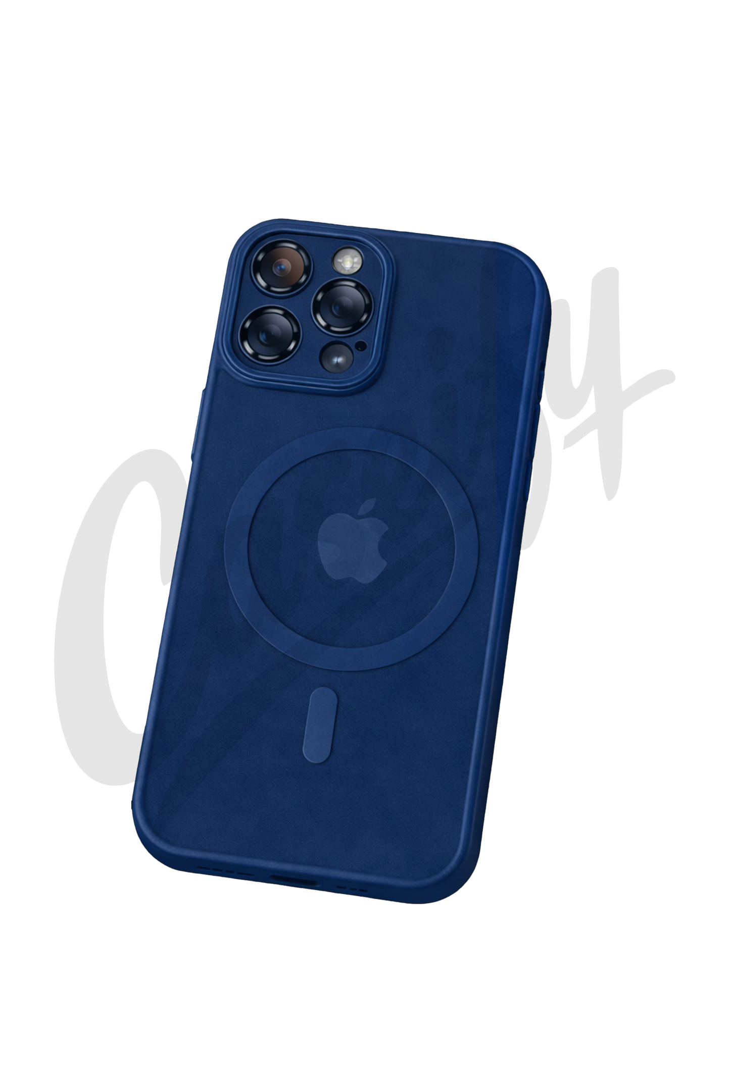 Navy Matte Magnetic Case